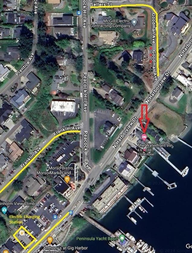 Waterfront Inn Gig Harbor Εξωτερικό φωτογραφία